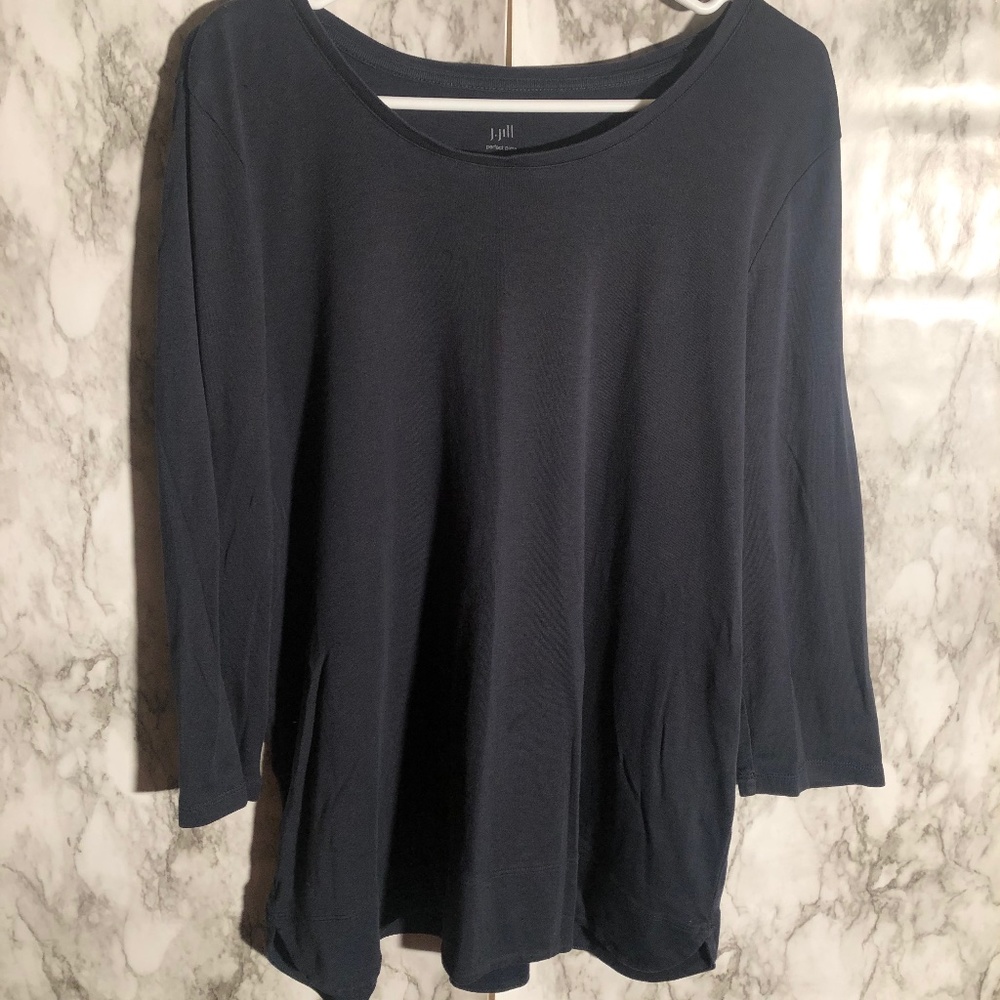 j.jill black tunic top